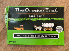The Oregon Trail Card Game Pressman Family Classic Retro Collectible 2017 - £4.66 GBP
