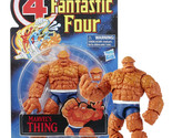Marvel Legends Retro Fantastic Four Marvel&#39;s Thing 7.5&quot; Figure Mint on Card - £28.11 GBP