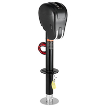 VEVOR Electric Trailer Jack, 3500 lbs, RV Electric Power Tongue Jack, Black - $145.99