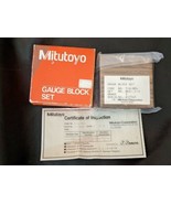 Set of 2 Mitutoyo 516-804 Gauge Block Rectangular Steel Grade 3 BE2- 1-3... - $196.86 CAD