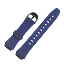 CASIO Original Factory Replacement Rubber Watch Band Strap W-E11-2A Blue - £16.50 GBP