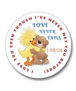 150 Love Never Fails JW Assembly Convention Souvenir Gift Pin Buttons 1.25” - £54.50 GBP