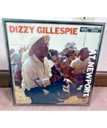 Dizzy Gillespie At Newport Verve Jazz LP Vinyl Record Professional Framed - $105.32 CAD