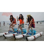 Three-Person Pedal Boat, Inflatable Pontoon, Park Pleasure Boat, New Model - $1,858.00