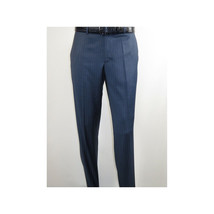 Men Suit BERLUSCONI Turkey 100% Italian Wool Super 180's Vested #Ber1 Navy Blue image 10