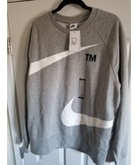 Nike Sportswear Swoosh Men&#39;s Fleece Crew - $88.93 CAD