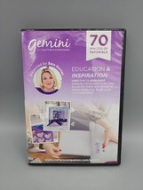 Crafters Companion Gemini Education &amp; Inspiration 2 DVDs Pressure, Dies, Inking - £8.24 GBP
