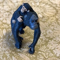  Chimpanzee with Baby Wild Safari Figure Safari Ltd Realistic Mammal Toy Chimp - £11.72 GBP