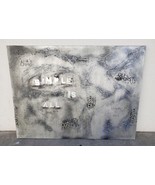 Zinita Zinita Painting Abstract 35 x 24 Silver - $1,015.52 CAD