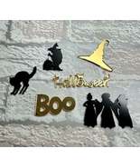 Halloween spooky hocus pocus acrylic cake topper set - $7.50