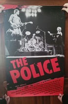 Police Poster Concert Band Shot 2008 Boston Orlando Houston Tour - $224.99