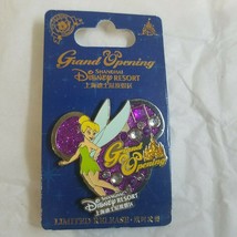 Disney Parks Pin Shanghai Resort Grand Opening Tinkerbell pin  New - £19.89 GBP