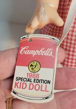 Campbell's Soup Kids Boy & Girl 10" Dolls 1988 VTG image 3