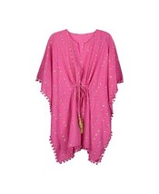 Masala Baby Womens Metallic Hearts Swim Top Color Pink Size Medium-Large - £74.74 GBP