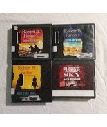 Lot of 4 Western Audiobooks Robert B Parker and Joe R. Lansdale - $218.93 MXN