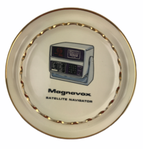 Vintage 1970s Magnavox Satellite Navigation Ceramic Aerospace Dish Ashtr... - $32.38