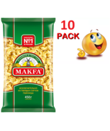 10 PACK x 450G COMBS Pasta Noodles Durum Wheat Makfa Гребешки МАКФА Russ... - £19.95 GBP