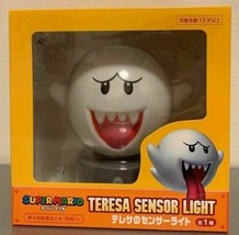 Super Mario Teresa Boo Sensor Light Ghost Boo Figure Nintendo Authentic Taito - $73.87