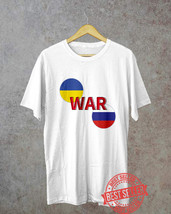 Ukraine war vs Rusia Flag Symbol T Shirt Size S-5XL - $18.99