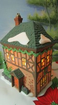 Dickens&#39; Village -T. Puddlewick Spectacle SHOP- Lighted House Showroom Model - £43.66 GBP