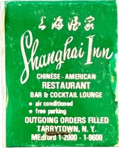 Shanghai Inn, Tarrytown, NY, Match Book Matches Matchbook - £9.58 GBP