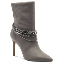 INC INTL Concepts Women Stiletto Heel Ankle Booties Reanna Size US 6M Taupe - £26.02 GBP