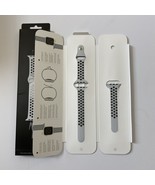 Apple Watch Nike Sport Band - S/M &amp; M/L  - Pure Platinum/Black - GENUINE... - $32.78