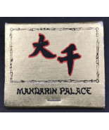 Mandarin Palace Chinese Restaurant Matchbook Gold Lakewood CA Full 30 Un... - £8.15 GBP