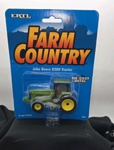 NIB Vintage 1997 Ertl John Deere 8200 Tractor #5064 1/64 Scale Metal Die... - $17.46