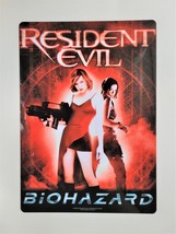 BIOHAZARD Resident Evil Pencil Board - 2002 Movie Promo Shitajiki Double... - $36.90