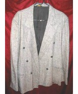 Vintage Cotler Gray Suit Sports Jacket Coat Sz 42 Made in USA - £23.97 GBP