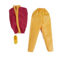 Vintage 1983 Barbie Skipper Fashion Fantasy Pack Vest Yellow Pants 80s 4880 - £6.26 GBP