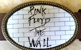 PINK FLOYD Rock  Epoxy PHOTO MUSIC BELT BUCKLE &quot;THE WALL&quot; -NEW! - $17.77