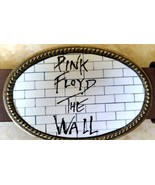 PINK FLOYD Rock  Epoxy PHOTO MUSIC BELT BUCKLE &quot;THE WALL&quot; -NEW! - $324.56 MXN