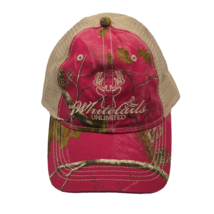 Whitetails Unlimited Pink Moose Mesh Trucker Hat Cap Snapback OSFM - $12.27