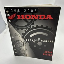 Honda XR80R XR100R 1998-2003 SERVICE REPAIR SHOP MANUAL COMB BOUND - $41.40