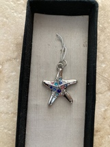 Starfish Pendant Multicolored Approximately One Inch - £19.60 GBP