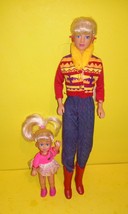 Barbie My Big Sister Kelsey and Jodi Dolls Fish braid - £15.72 GBP