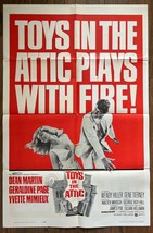 *Hellman&#39;s TOYS IN THE ATTIC (1963) Dean Martin, Geraldine Page, Yvette ... - $95.00