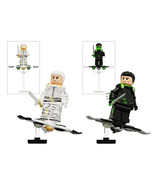 2Pcs Marvel Super Hero Minifigures Green Goblin Assembly Mini Building B... - $23.04 CAD