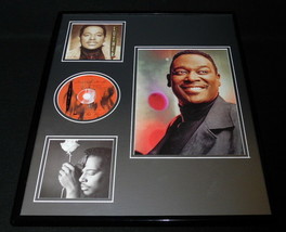 Luther Vandross Framed 16x20 Never Let Me Go CD &amp; Photo Set - £62.57 GBP