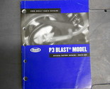 2006 Buell P3 P 3 Blast Parti Catalogo Manuale Libro Fabbrica Nuovo - $104.62