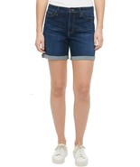 Calvin Klein Jeans Womens Roll Cuff Denim Short, PIF / PACIFIC, 10 - £17.46 GBP
