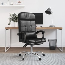  Massage Office Chair Black Faux leather, Metal, Plywood, Foam - $3,183.57 MXN
