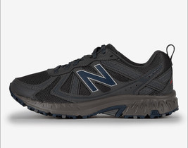 New Balance 410 V5 Men&#39;s Running Sports Sneakers Shoes Black [2E] NWT MT410KD5 - £78.53 GBP