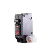 GE 15A Single Pole Ground Fault Circuit Breaker GFCI with Self-Test THQL... - $29.40