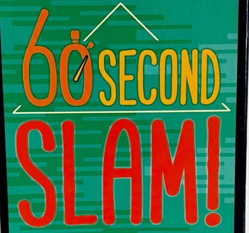 60 Second Slam Card Game Alphabet Category Party Endless Games E51 - £11.98 GBP