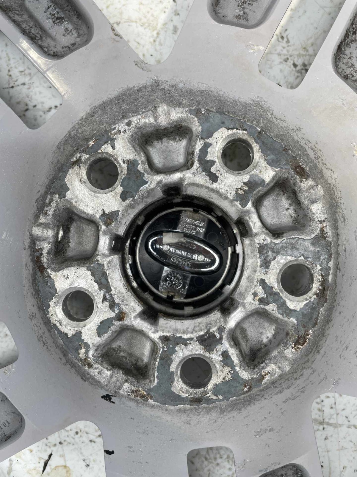2011-2017 Ford Explorer XLT 18x8 5 Y Spoke Aluminum Silver Wheel Scratch Scuff Item image 6