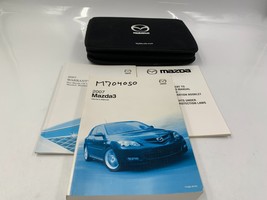 2007 Mazda 3 Owners Manual Handbook Set with Case OEM C02B13044 - £24.45 GBP