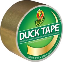 Shurtech Duck Brand 280748 Metallic Color Duct Tape, Gold, 1.88 Inches x... - £11.71 GBP